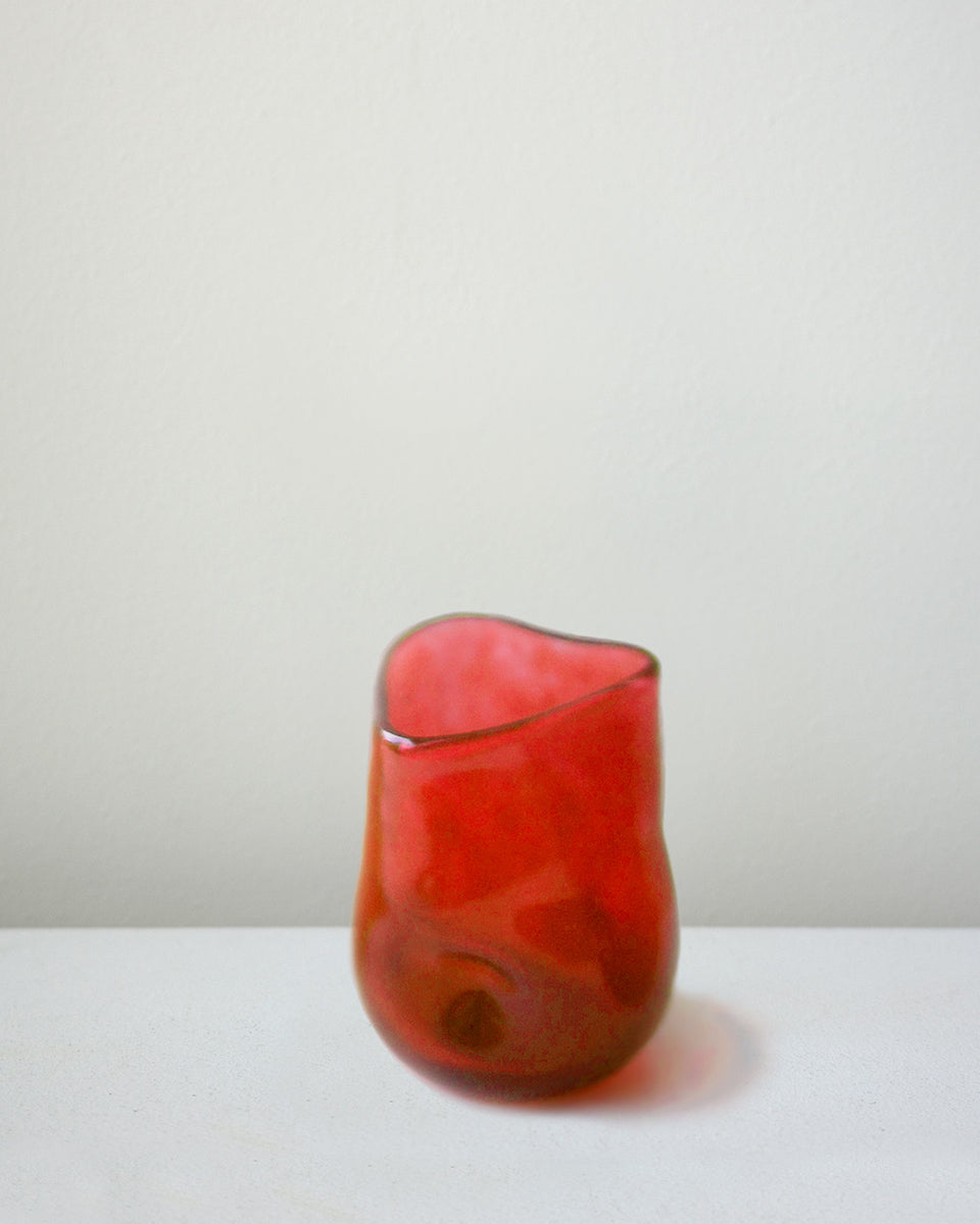 Thaw - Recycled Glass Tumbler in Red