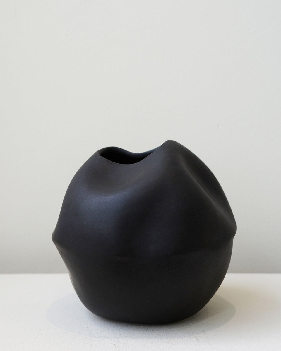 Banned Book No. 2 - Large Vessel in Matte Black
