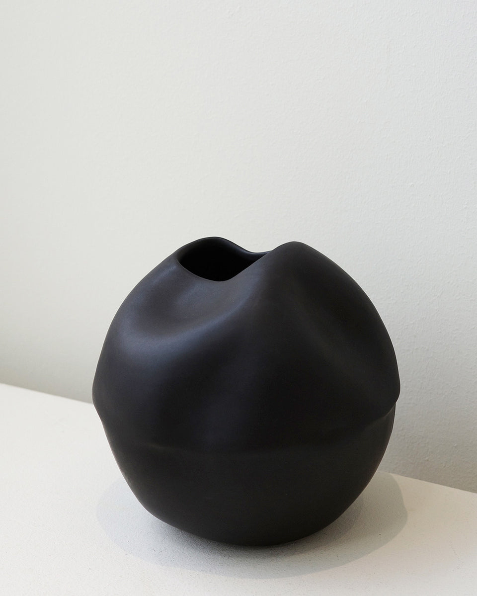 Banned Book No. 2 - Large Vessel in Matte Black