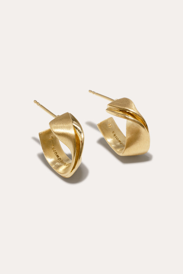 Plume - Recycled Gold Vermeil Earrings