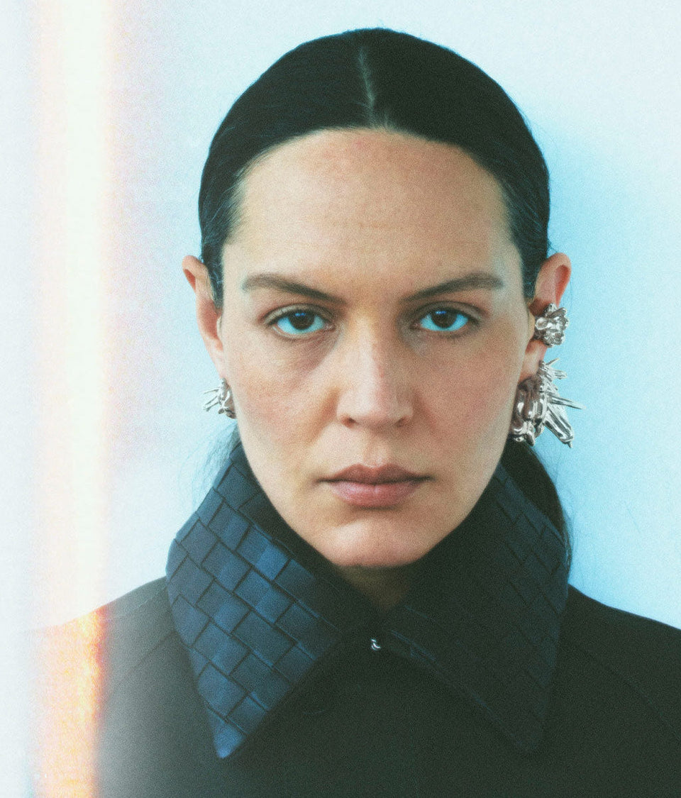 General Strike - Silver Plated Ear Cuff