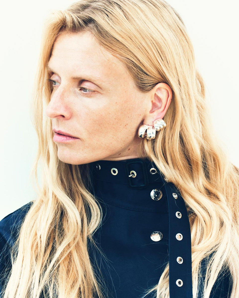 Canted - Gold Plated Earrings