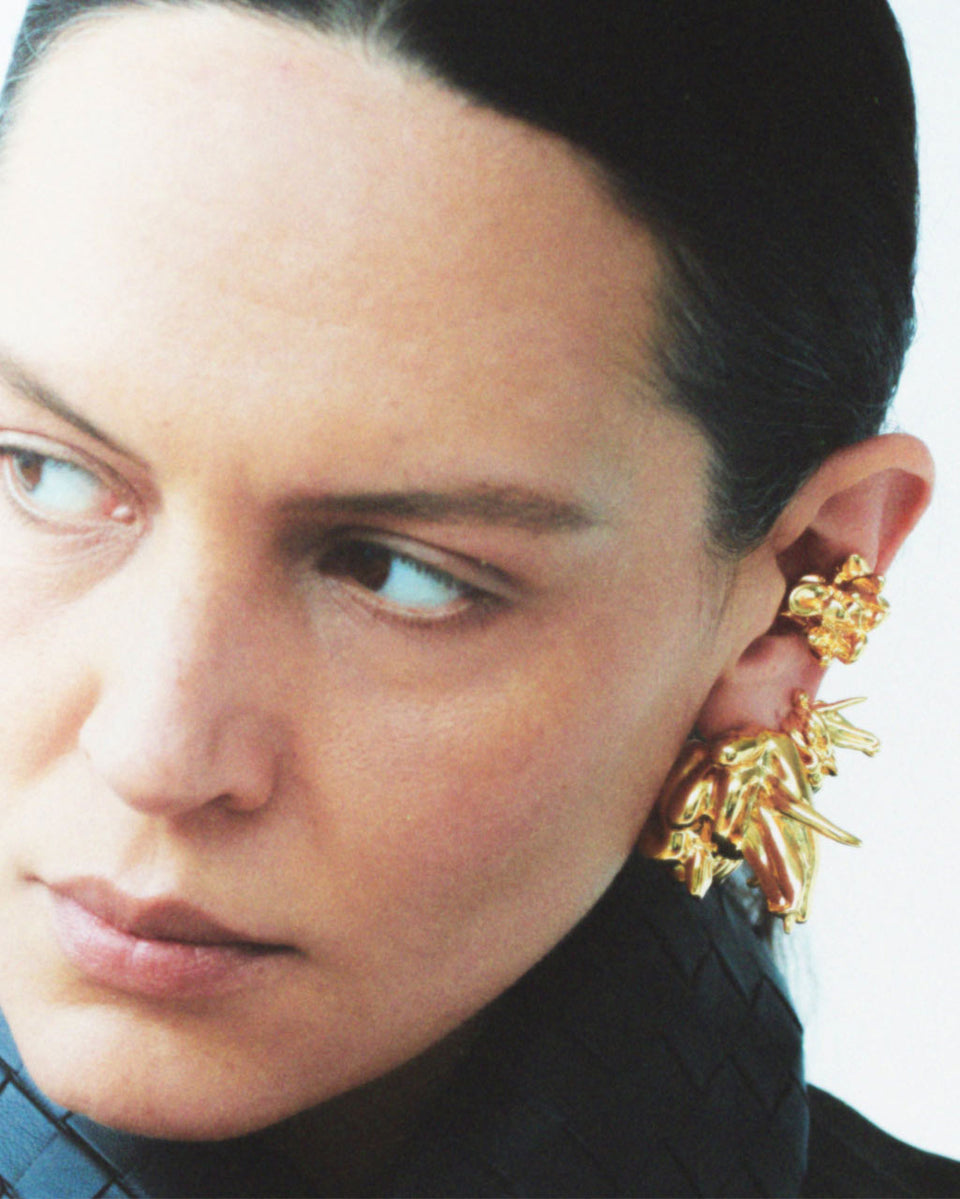 General Strike - Recycled Gold Vermeil Earrings