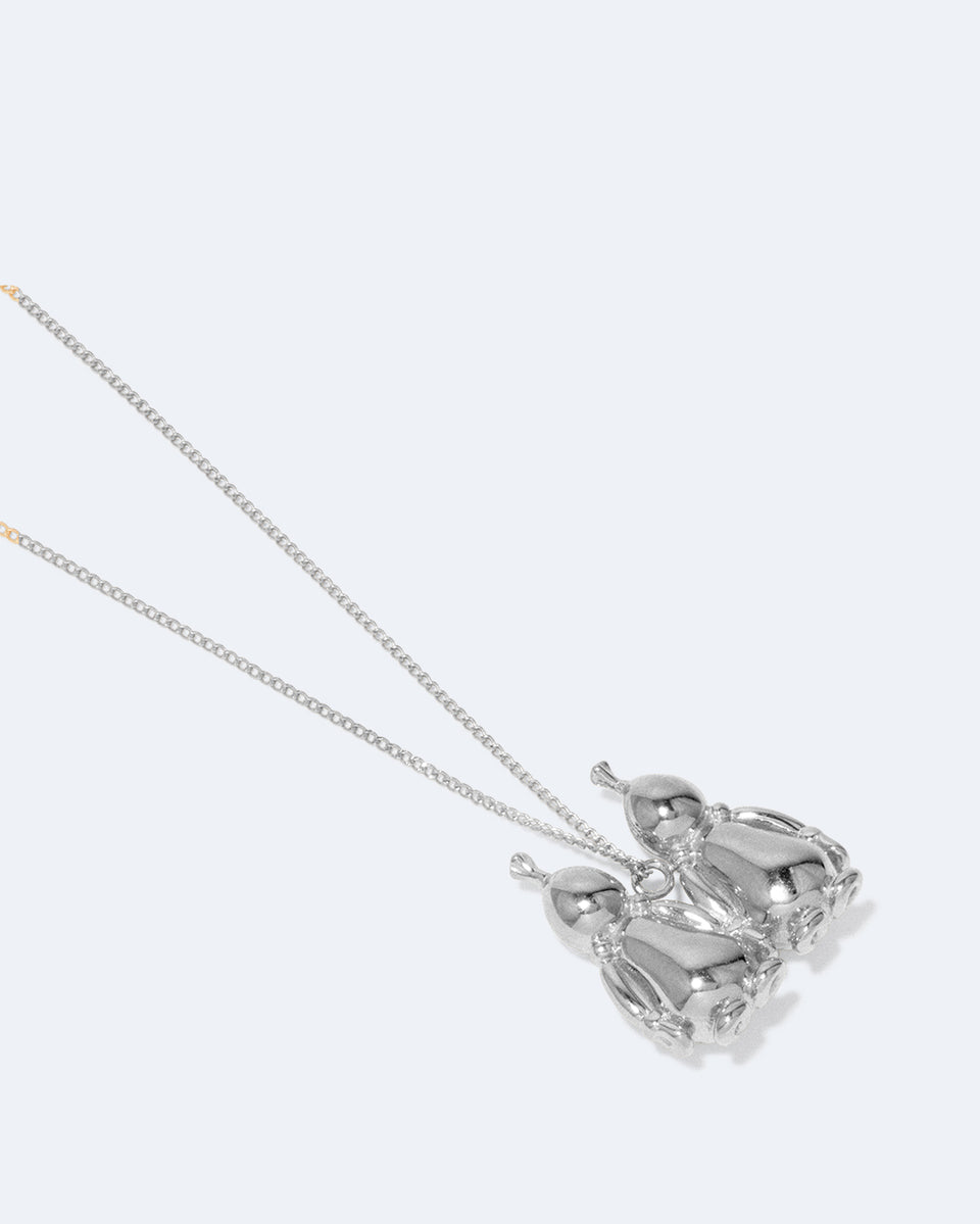 Classicworks™ Gemini Zodiac Balloon - Platinum Plated Pendant