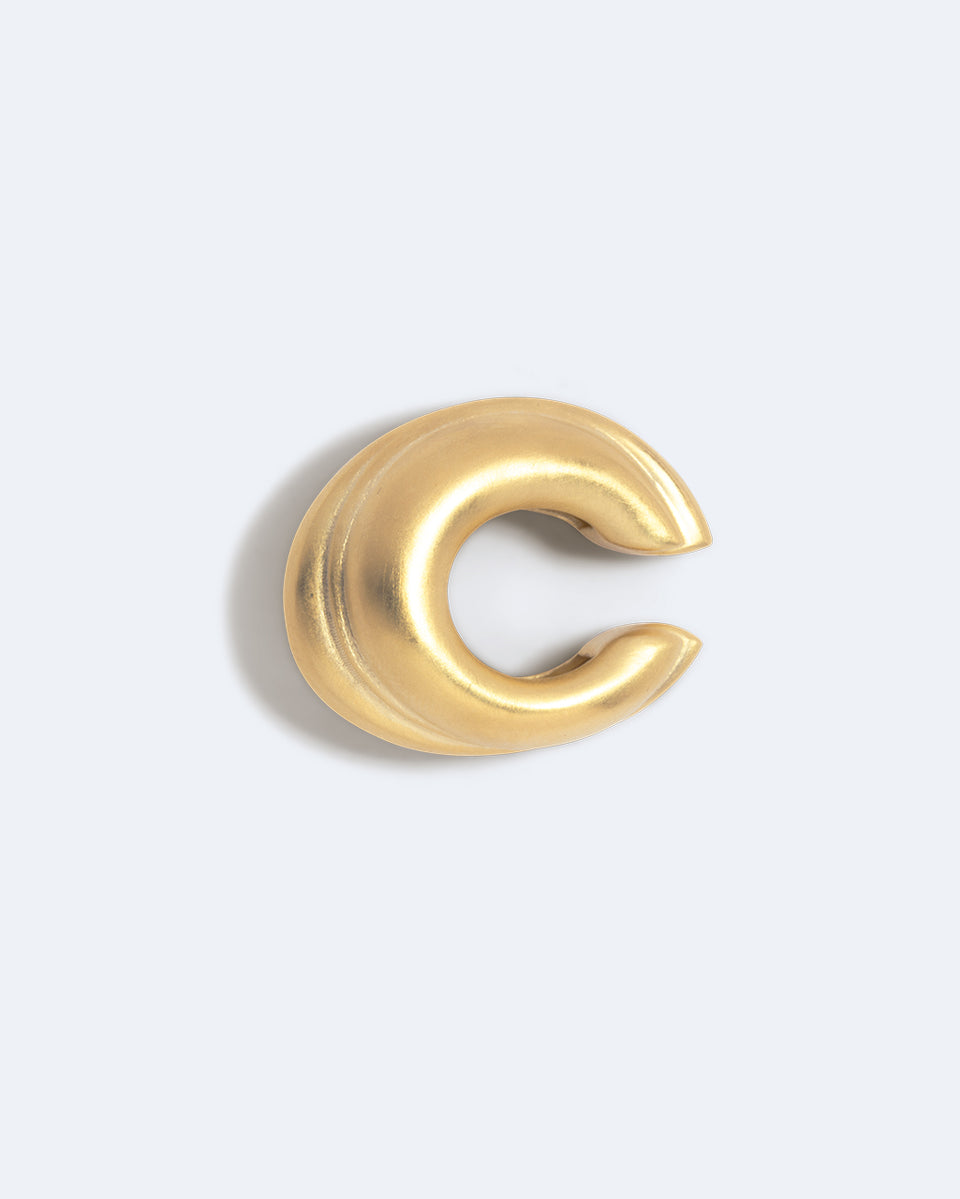Is This Riveting? - Set of 3 Satin Gold Plated Ear Cuffs