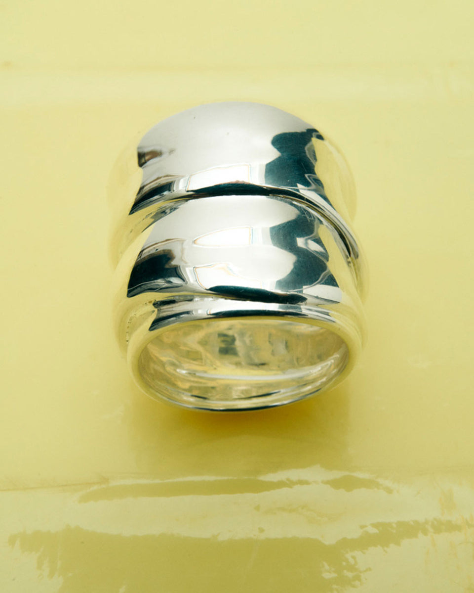 Foreshore - Recycled Silver Ring