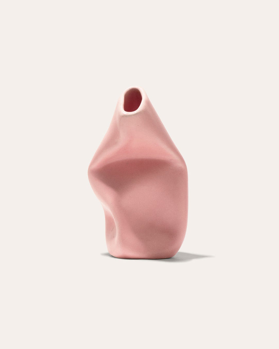 Yesterday is History - Vessel in Matte Pink