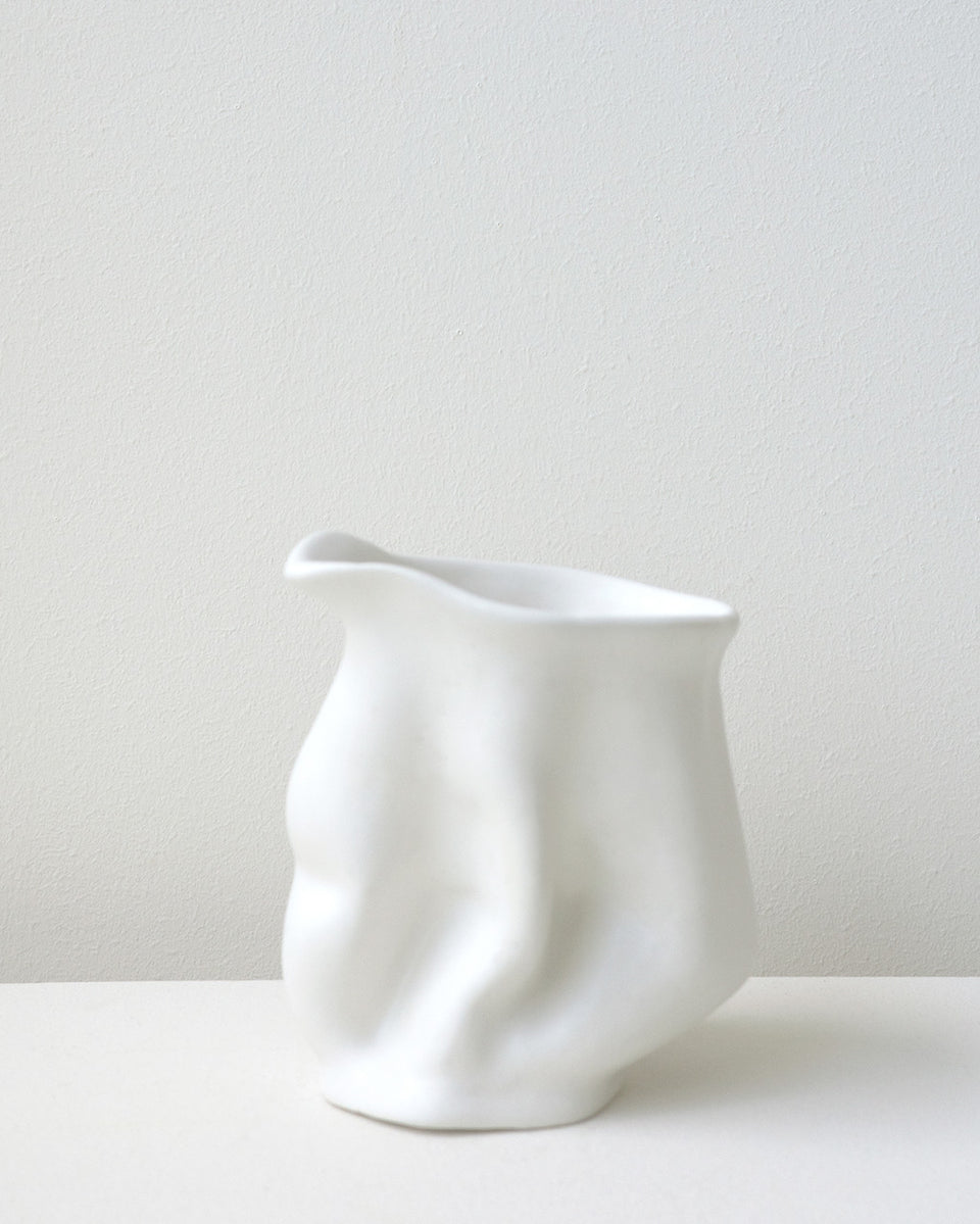 Milk Jug - Vessel in Matte White