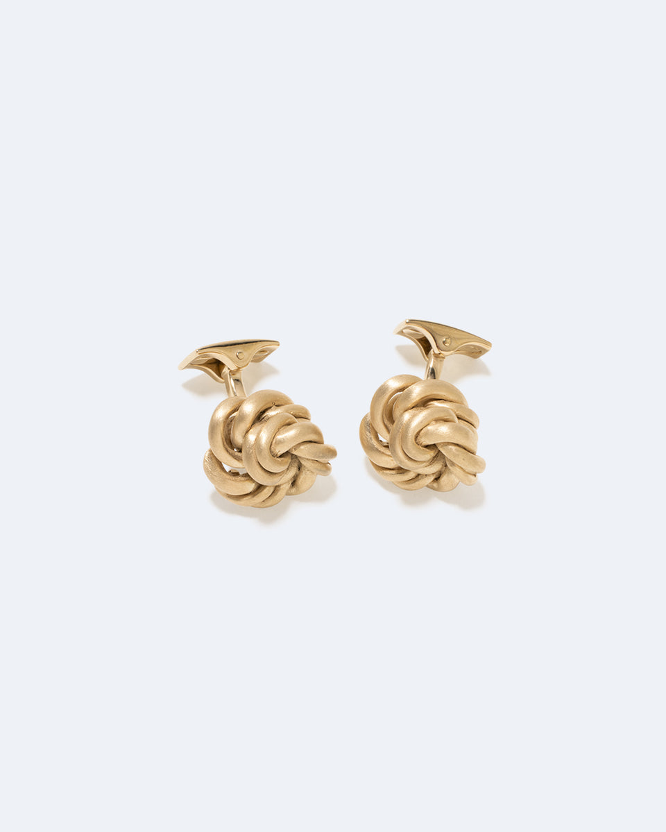 Really Knotted - Recycled Gold Vermeil Cufflinks