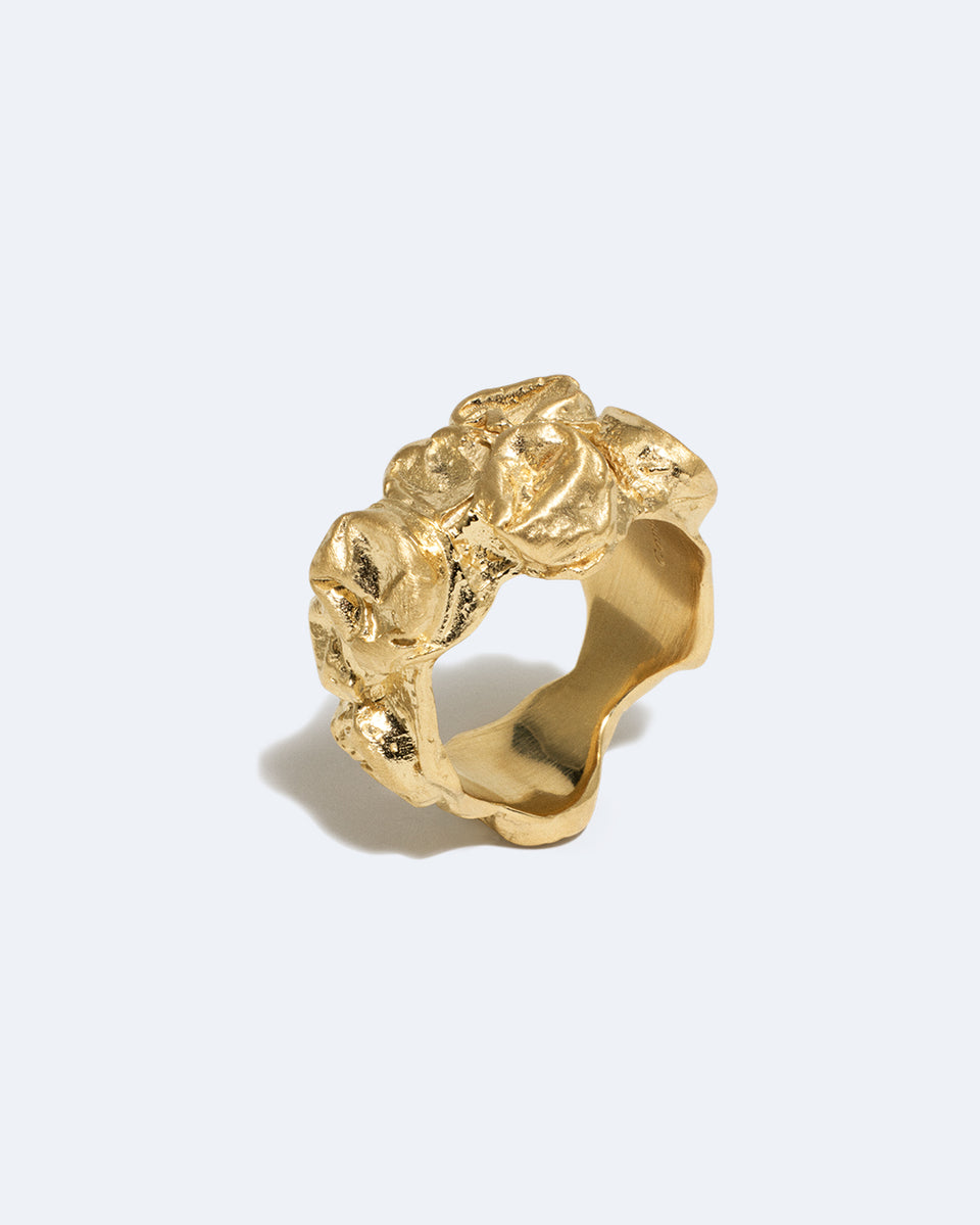 Bubble - Gold Vermeil Ring