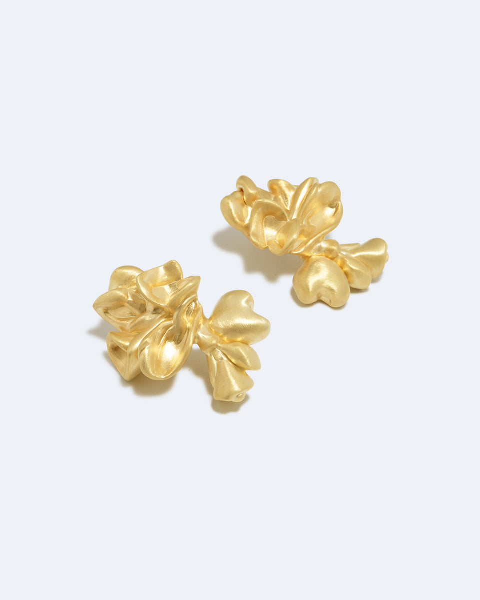 Splotch - Recycled Gold Vermeil Earrings