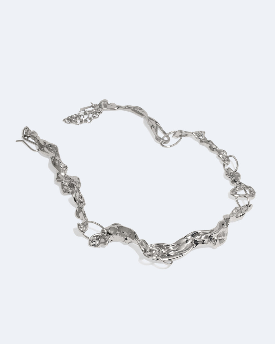 Treacle - Rhodium Plated Necklace