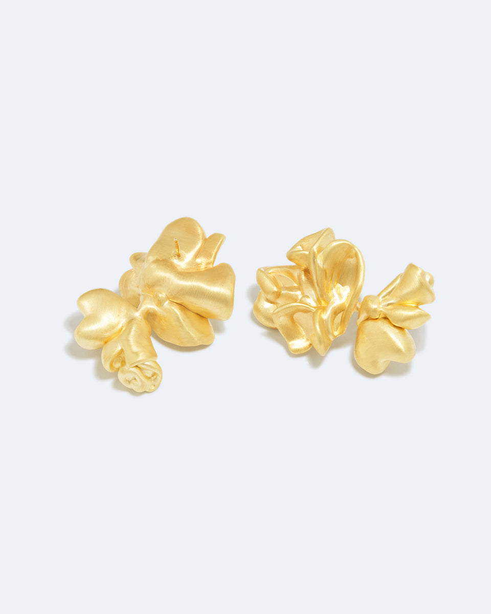 Splotch - Recycled Gold Vermeil Earrings