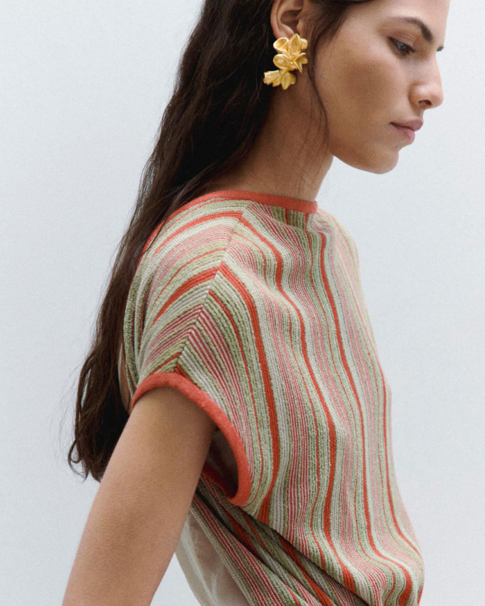 Oversized Splotch - Recycled Gold Vermeil Earrings