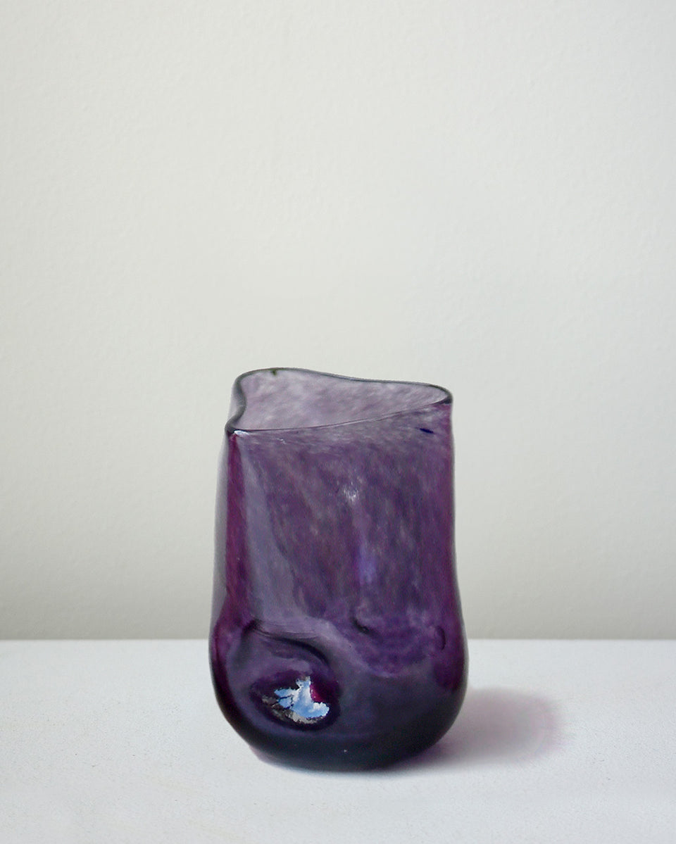 Thaw - Recycled Tall Glass in Purple