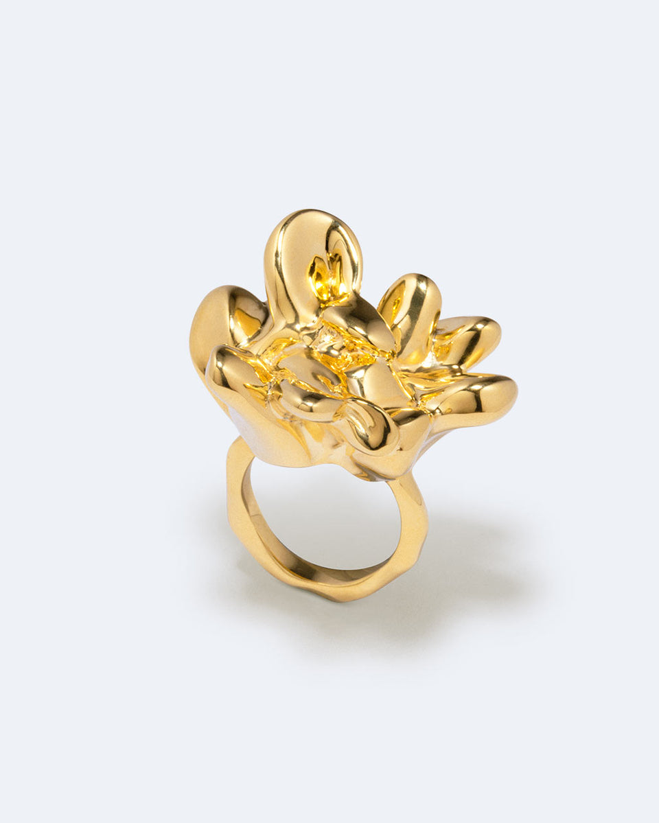General Strike - Gold Plated Ring
