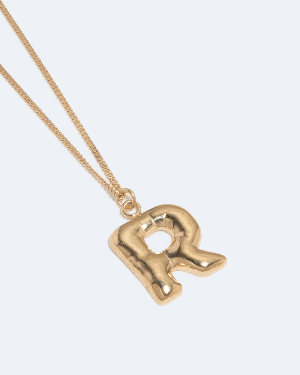 Classicworks™ R - Gold Plated Necklace
