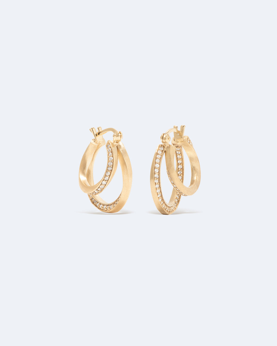 Suburbs - Recycled Gold Vermeil Earrings