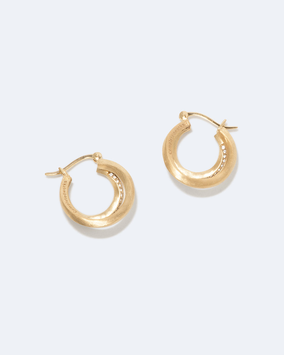 Suburbs - Recycled Gold Vermeil Earrings