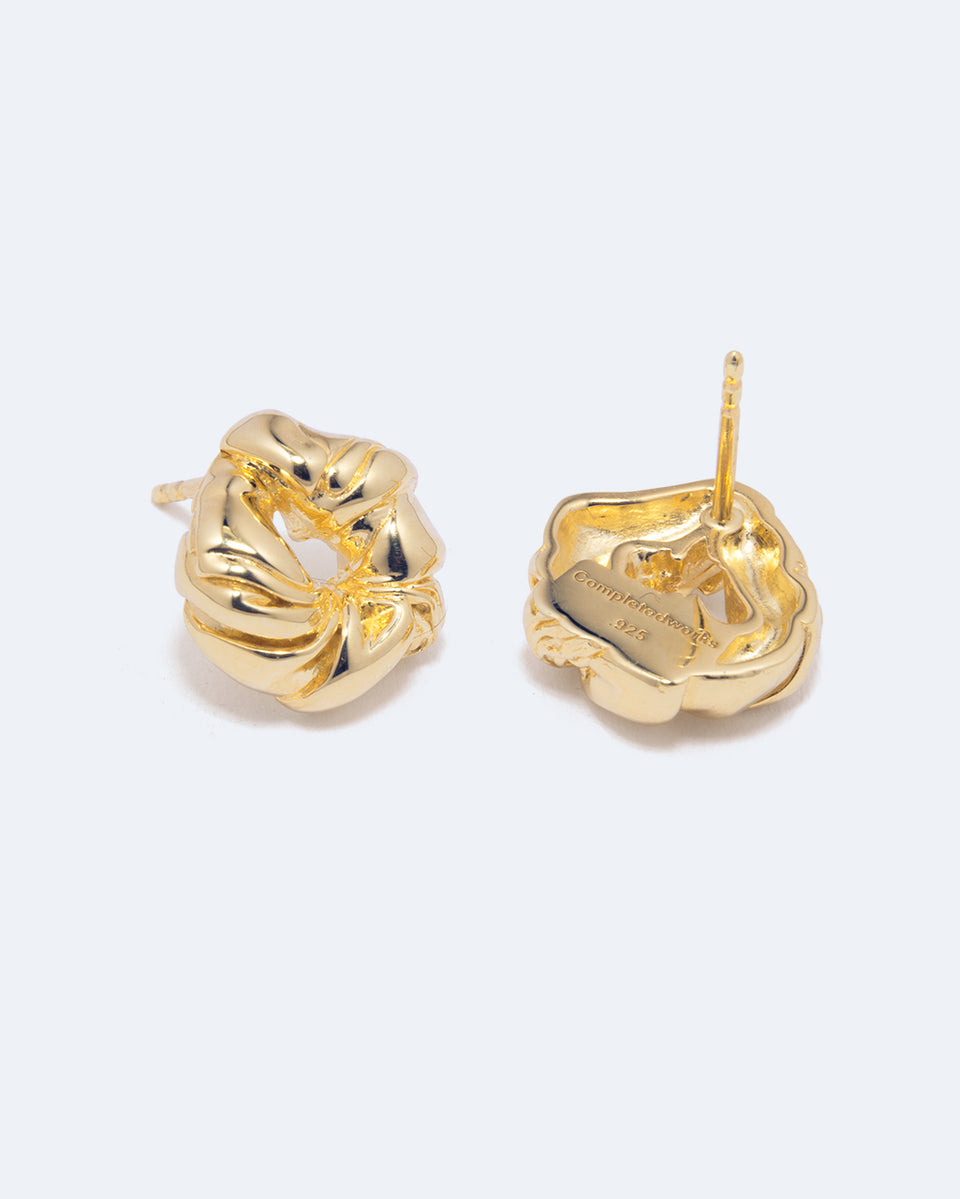 Things Find Their Place When They Fall Apart - Recycled Gold Vermeil Earrings