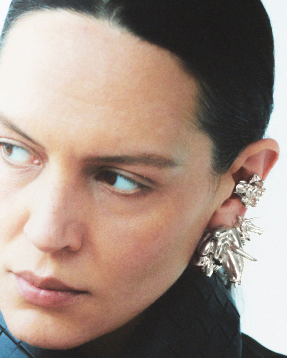 "Notsobig" General Strike - Silver Plated Earrings