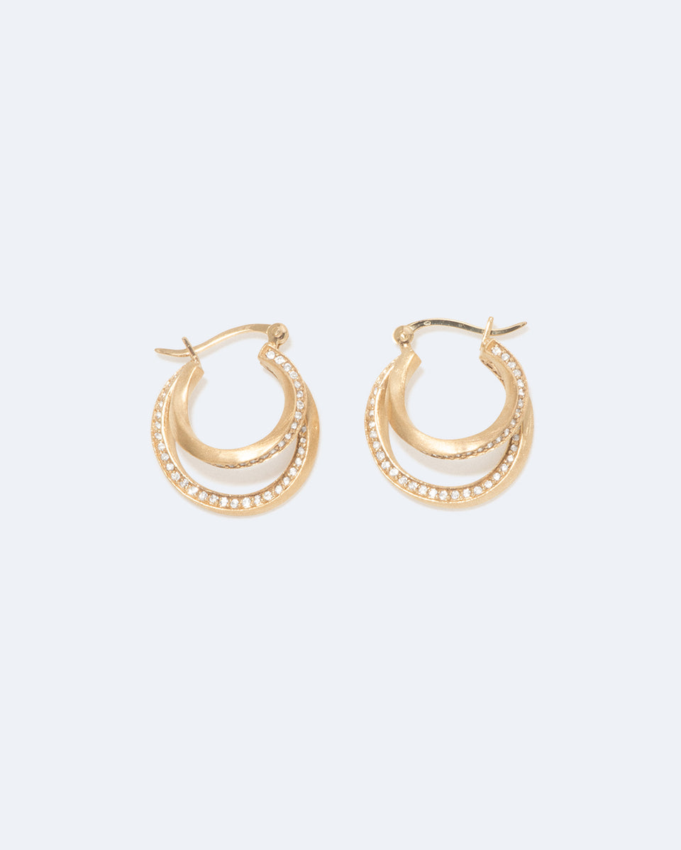 Suburbs - Recycled Gold Vermeil Earrings