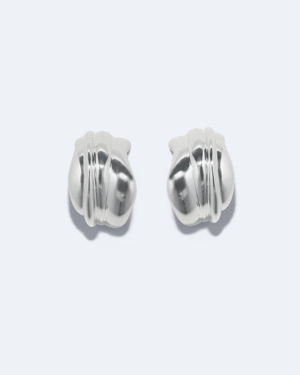 Foreshore - Recycled Silver Earrings