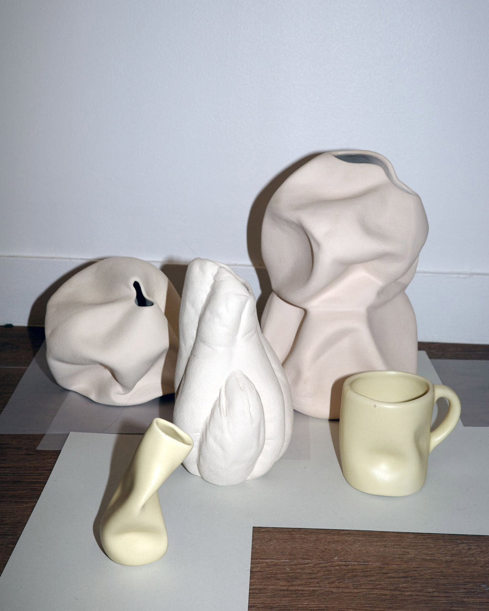 Bumpity Bump Bump - Mug in Textured Beige