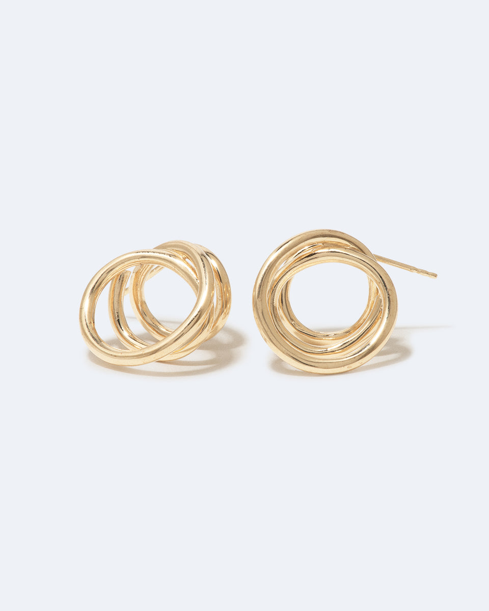 Flow - Recycled Gold Vermeil Earrings