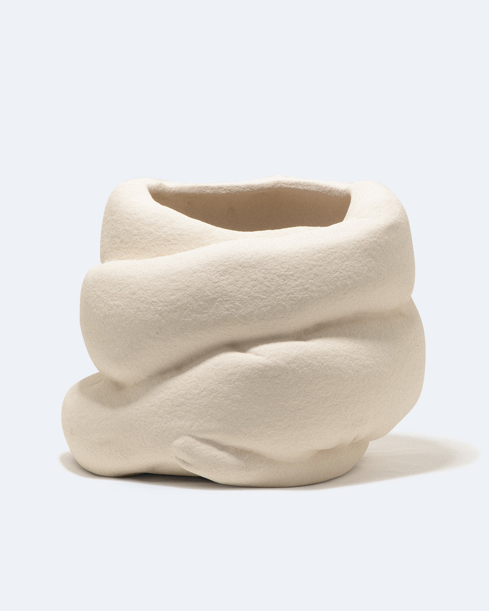 Inflated - Large Vessel in Textured Beige