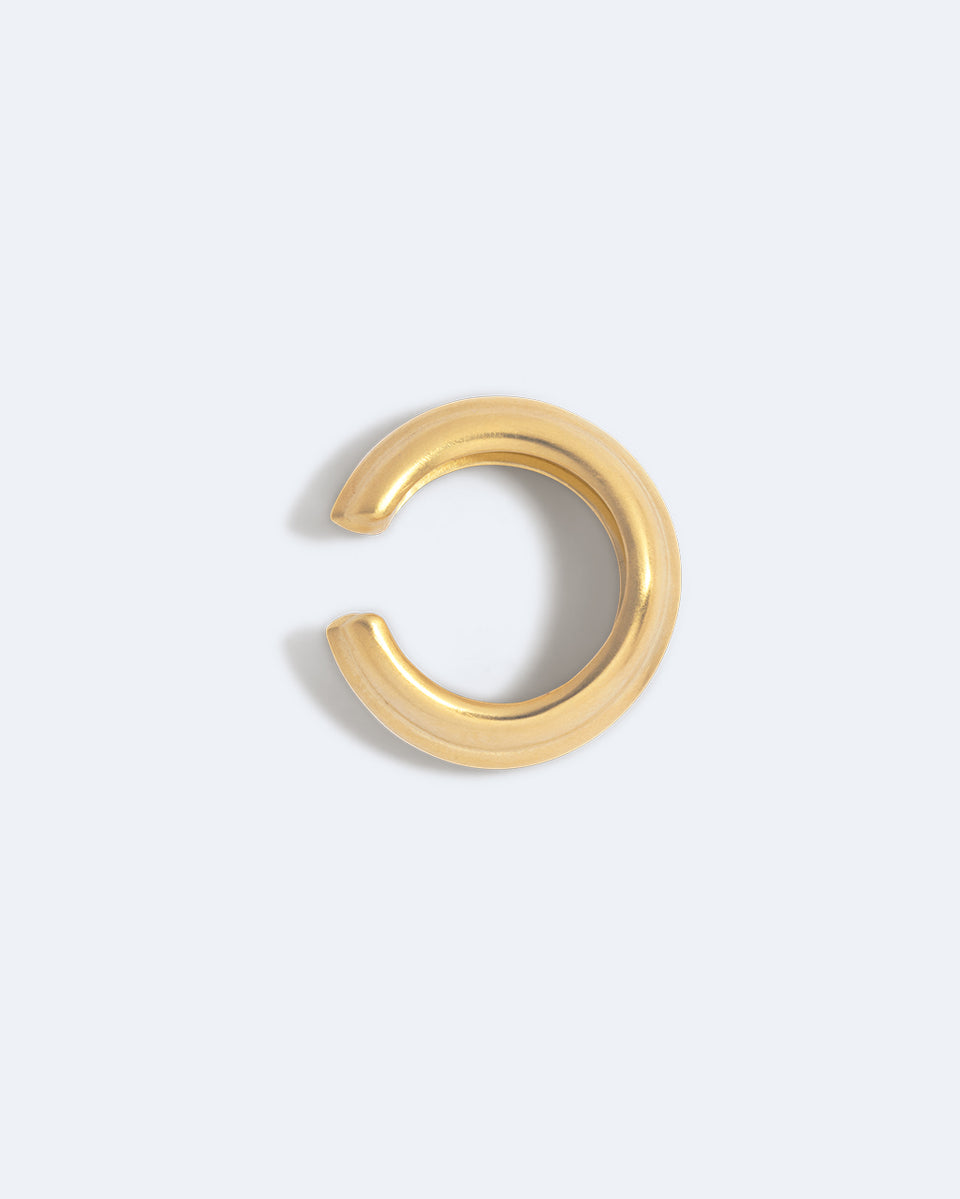 Is This Riveting? - Set of 3 Satin Gold Plated Ear Cuffs