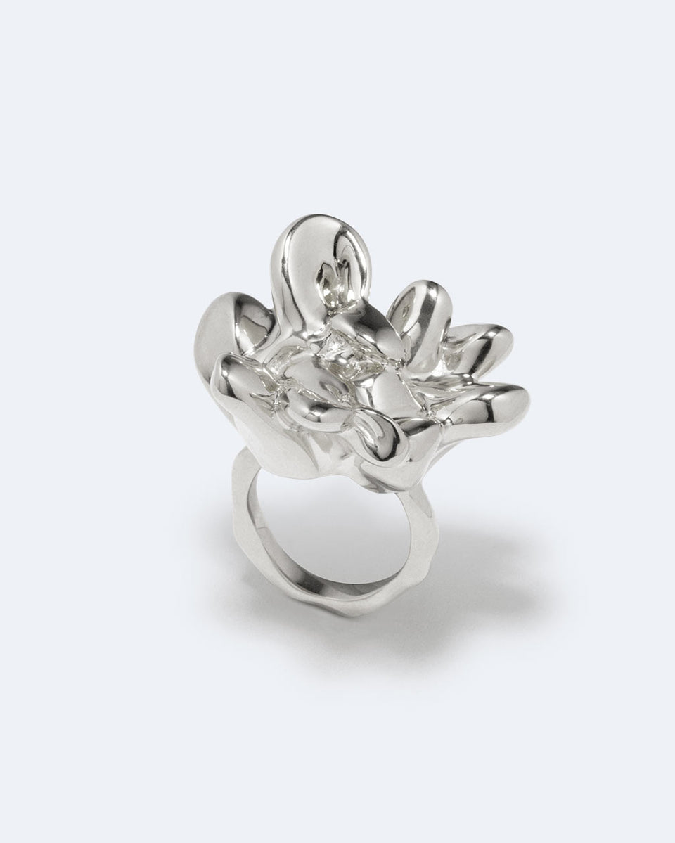 General Strike - Silver Plated Ring