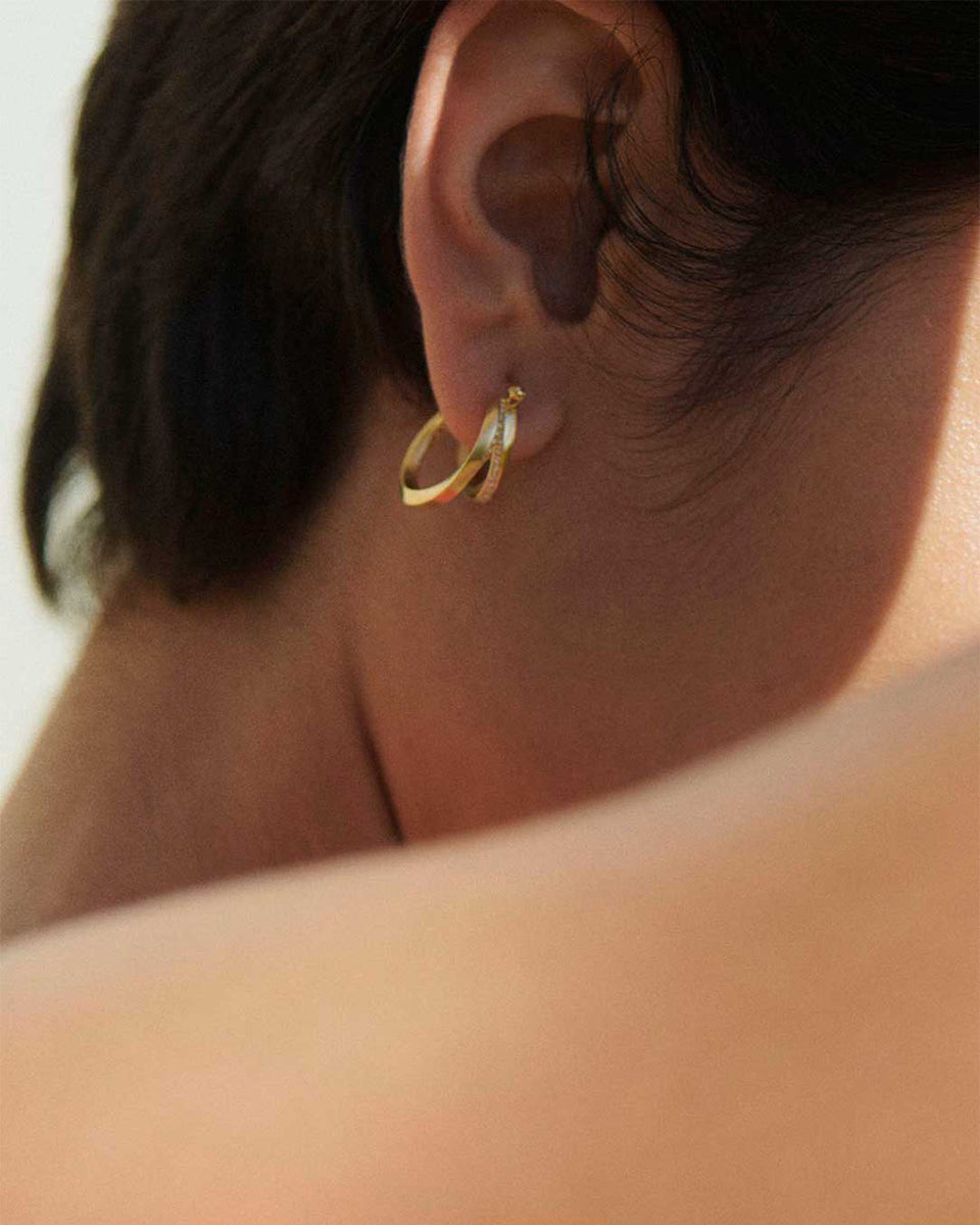 Suburbs - Recycled Gold Vermeil Earrings