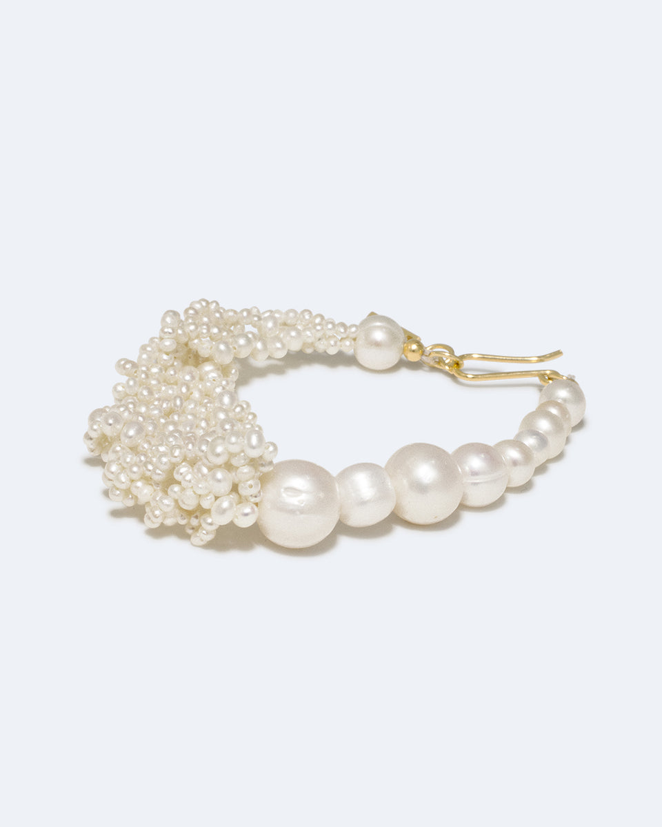 Cove - Pearl and Recycled Gold Vermeil Bracelet