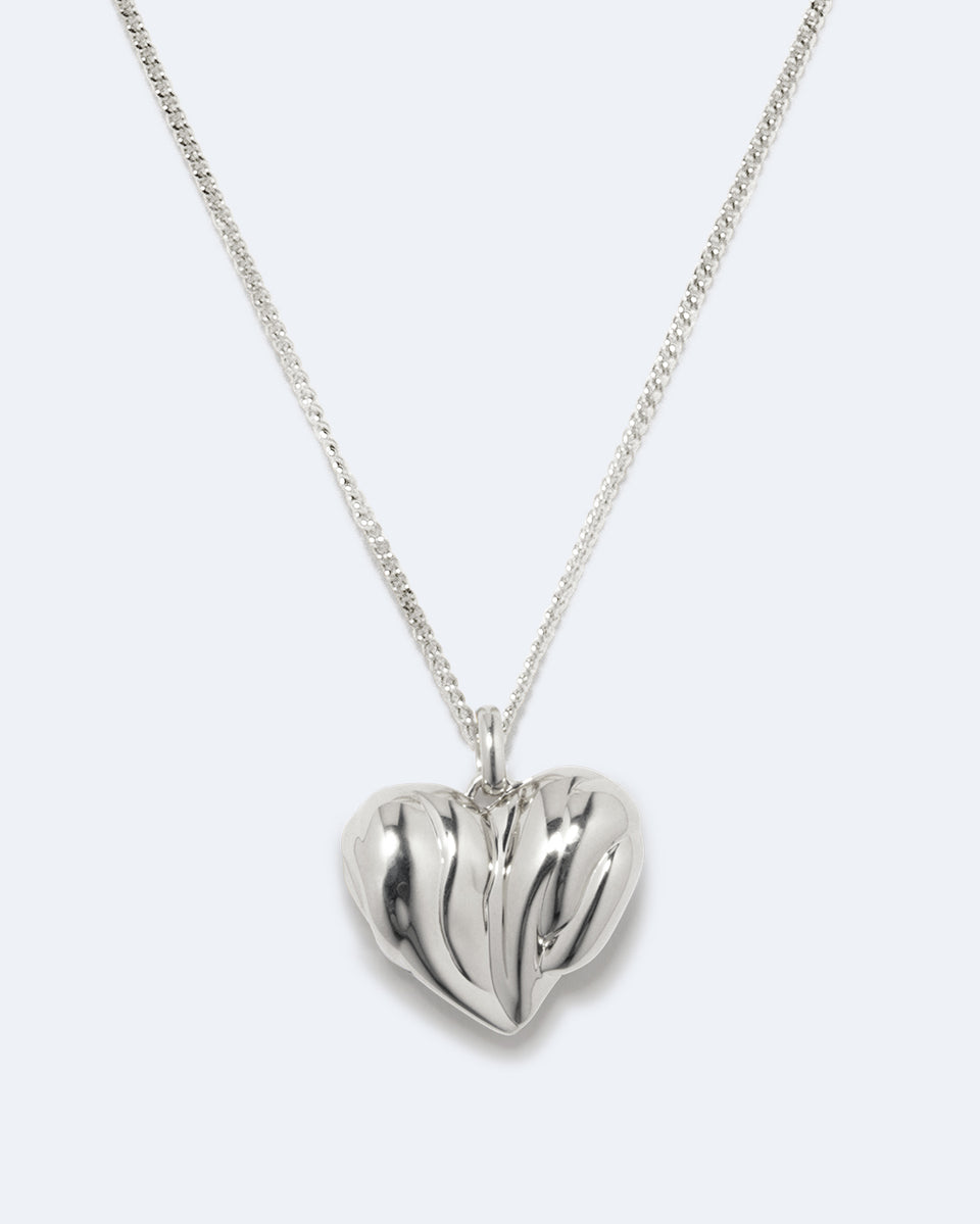 Love Don't Lie - Recycled Silver Pendant