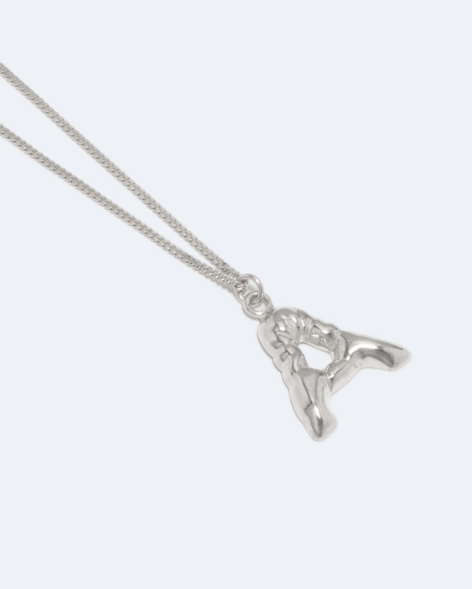 Classicworks™ A - Recycled Sterling Silver Necklace