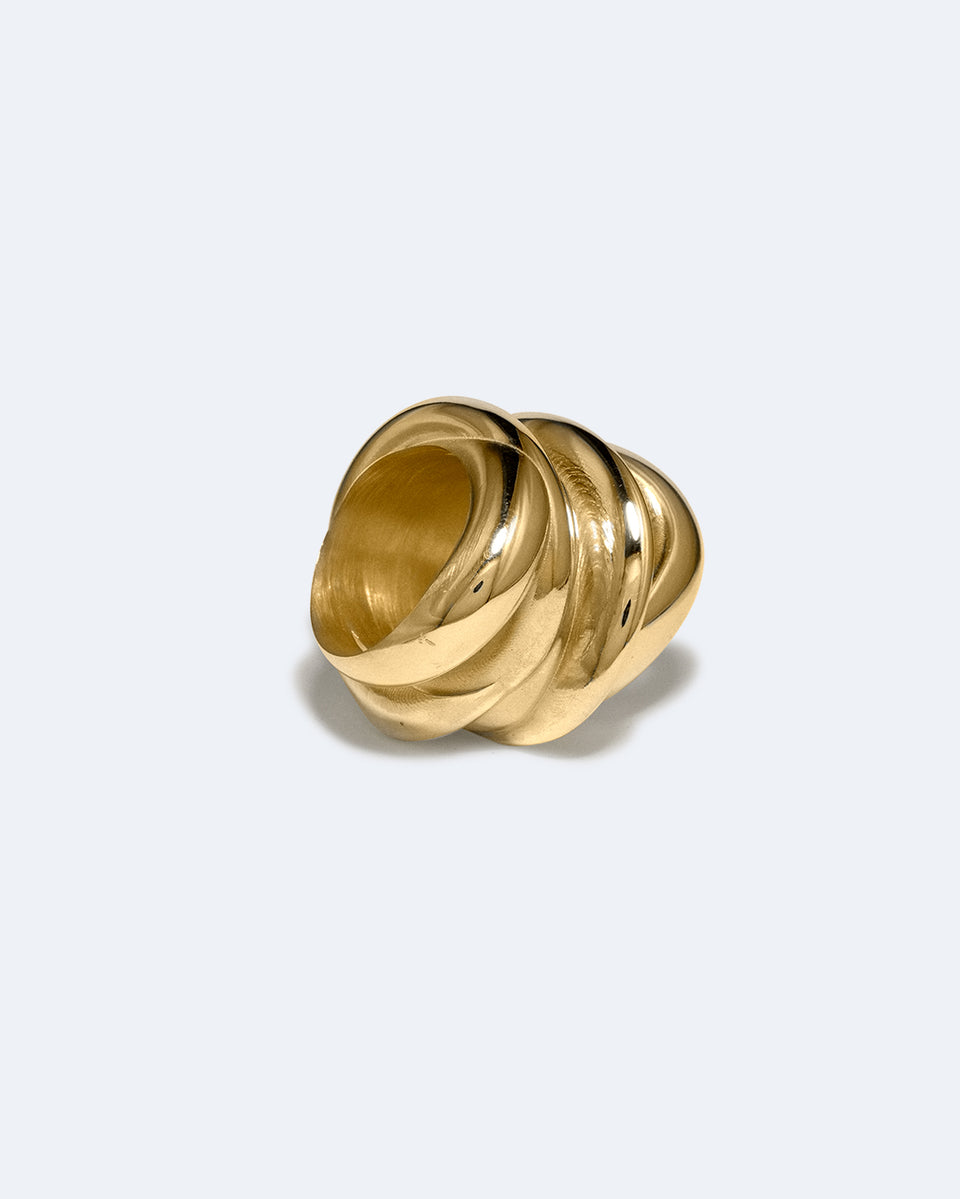 Off‐World - Gold Plated Ring