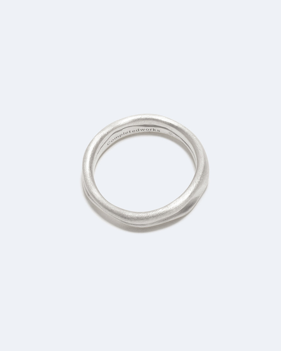 Deflated ("Do Not Inflate") - Recycled Silver Ring