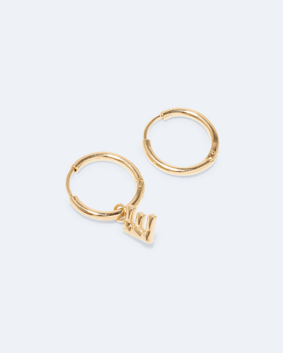 Classicworks™ E - Recycled Gold Vermeil Earrings