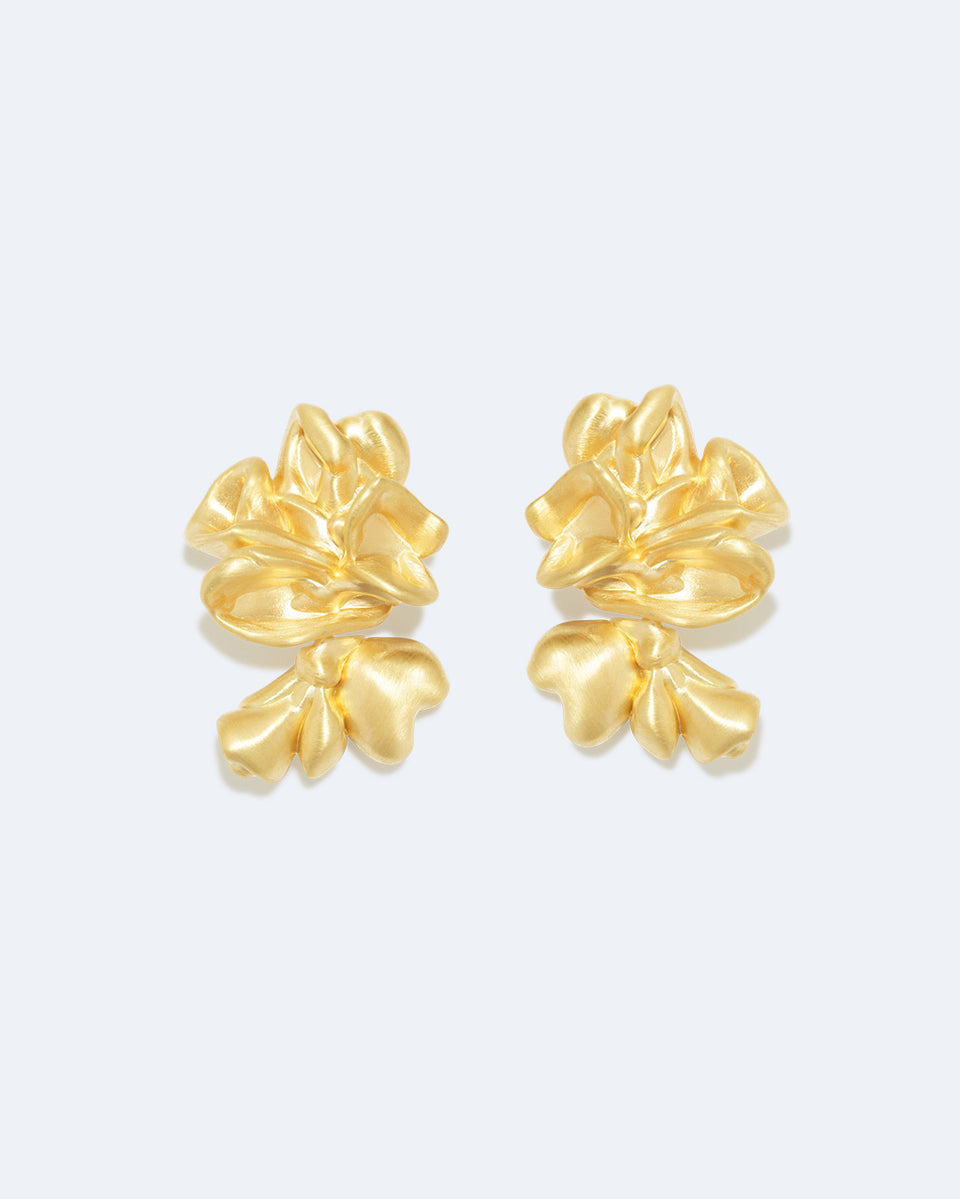 Splotch - Recycled Gold Vermeil Earrings