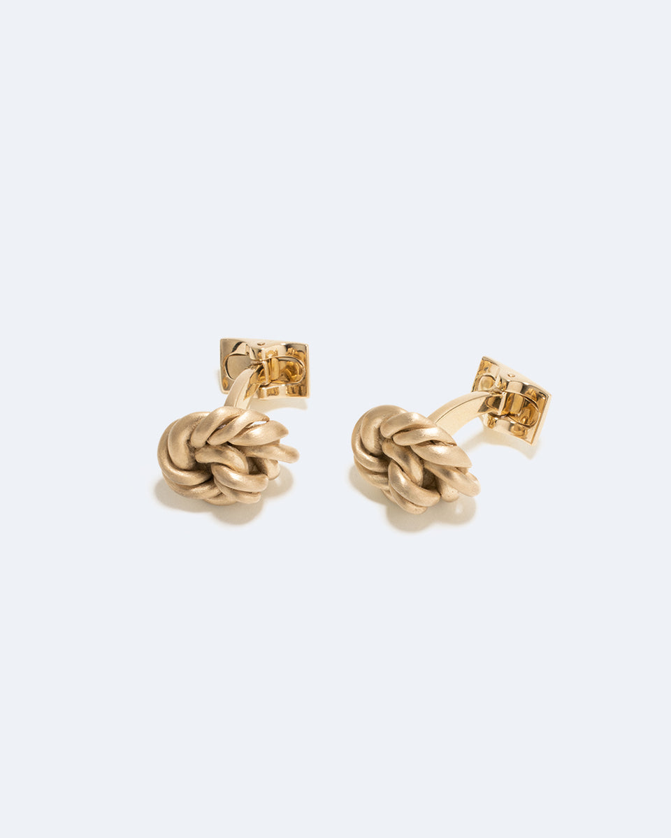 Really Knotted - Recycled Gold Vermeil Cufflinks