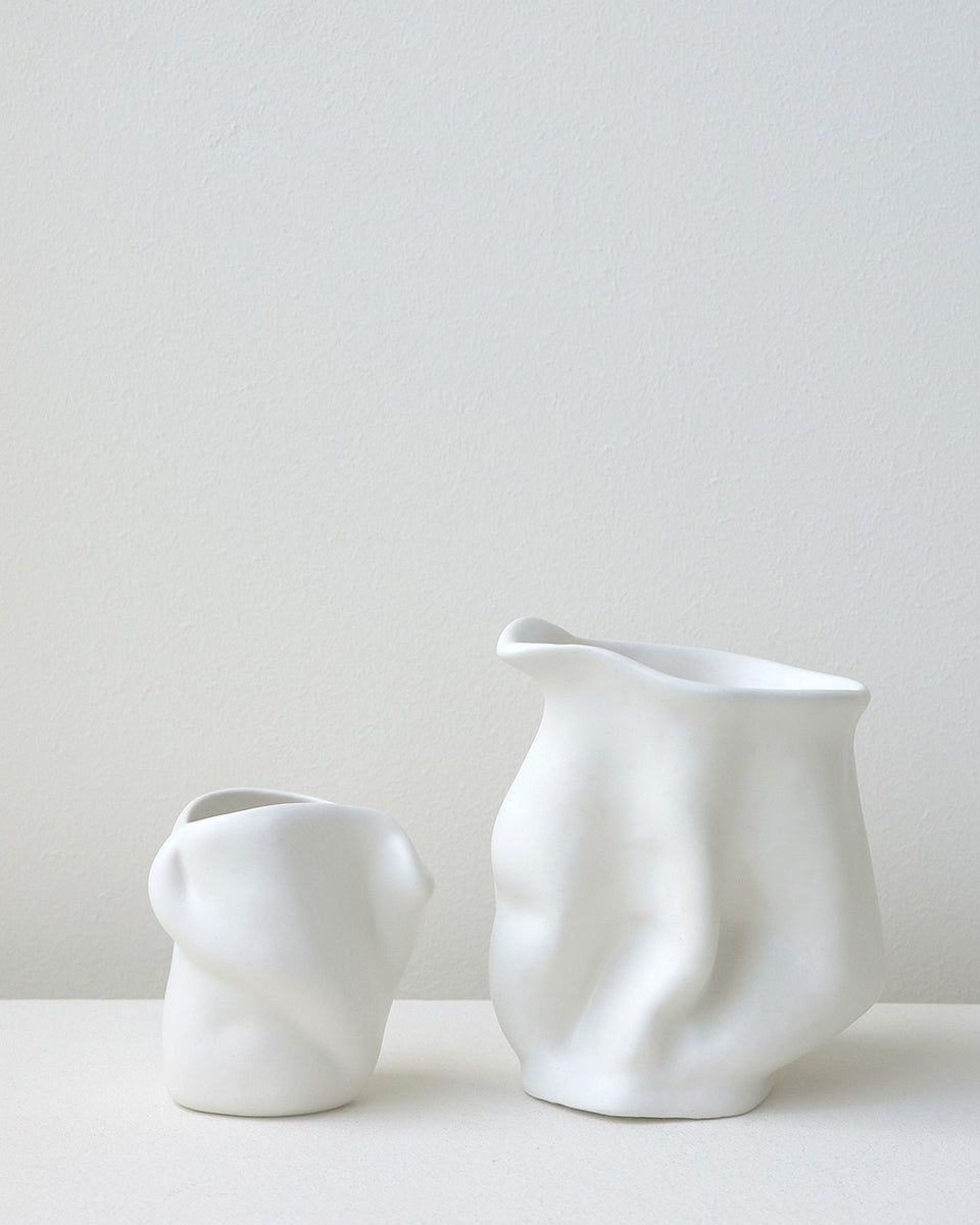 Milk Jug - Vessel in Matte White