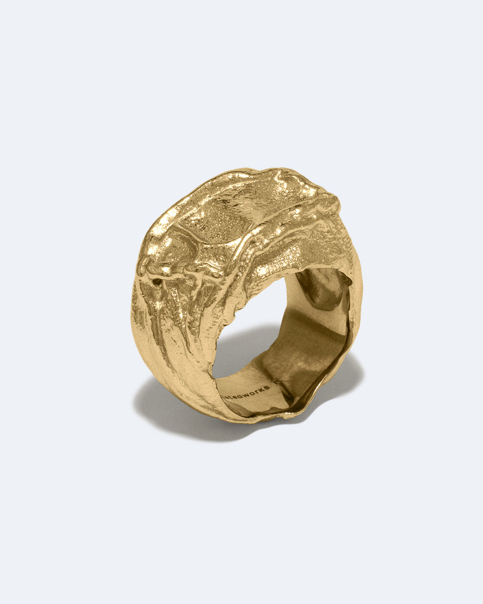 Blimey - Recycled Gold Vermeil Ring