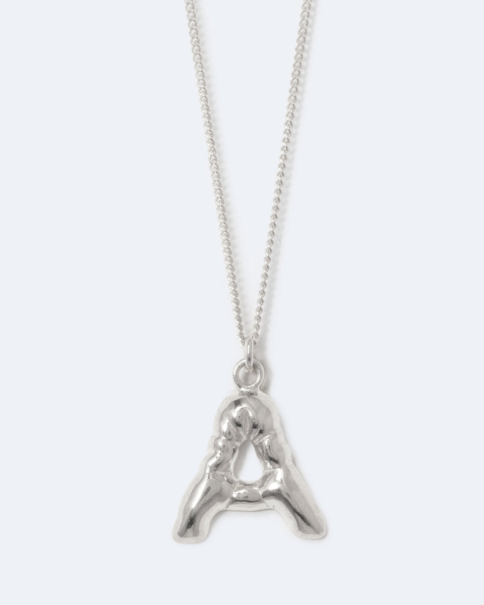 Classicworks™ A - Recycled Sterling Silver Necklace