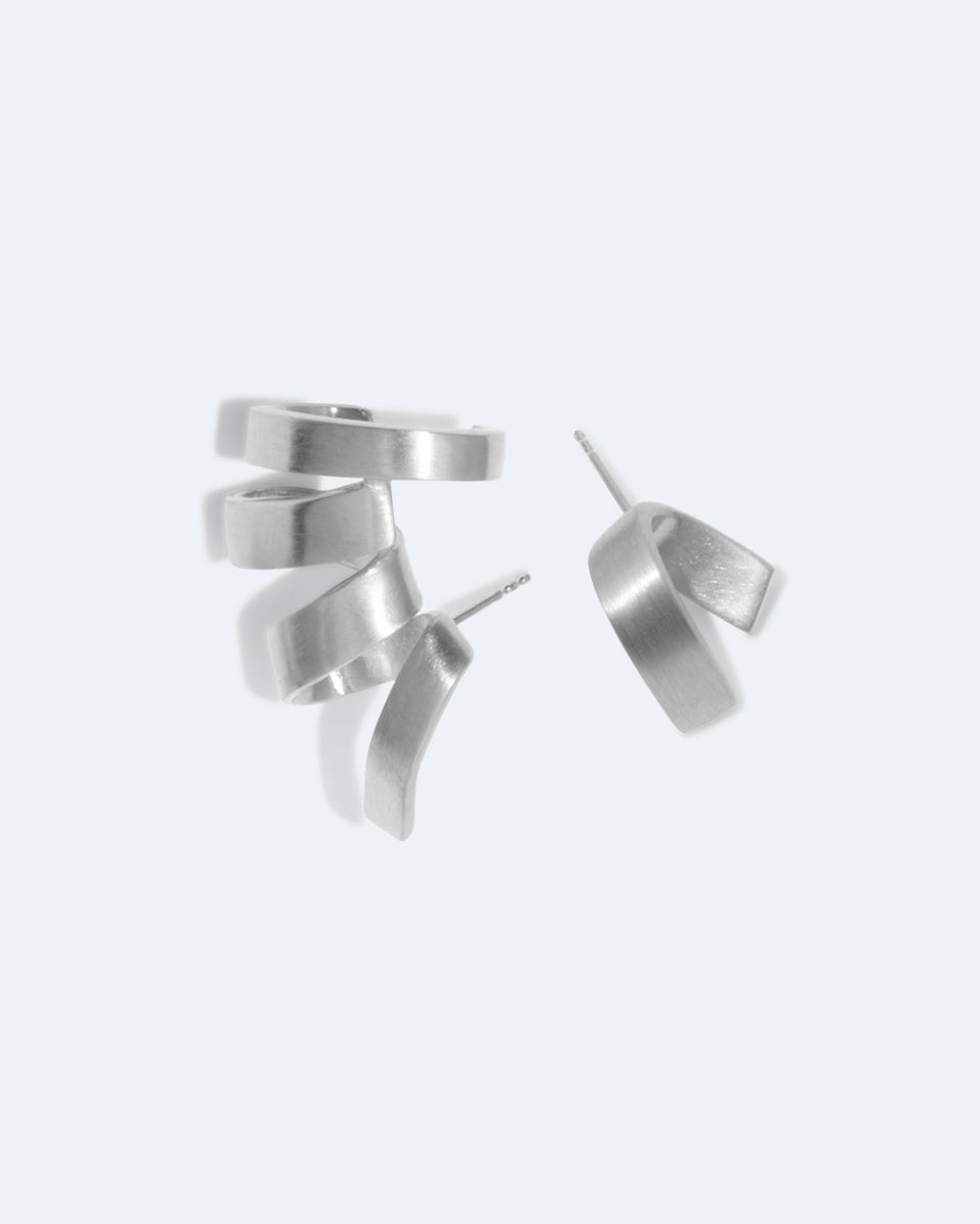 Jelly - Recycled Silver Earrings