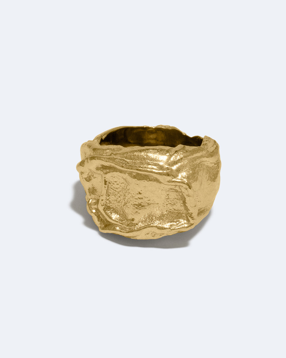 Blimey - Recycled Gold Vermeil Ring