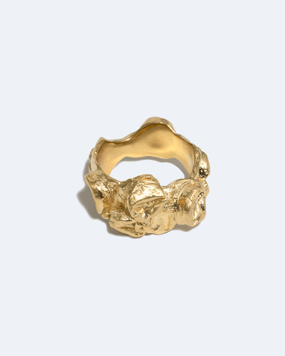 Bubble - Gold Vermeil Ring
