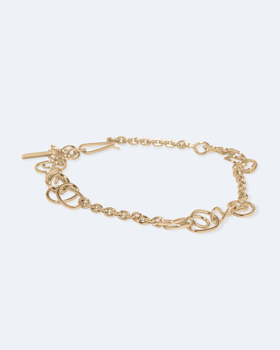 Thundercloud - Gold Vermeil Bracelet