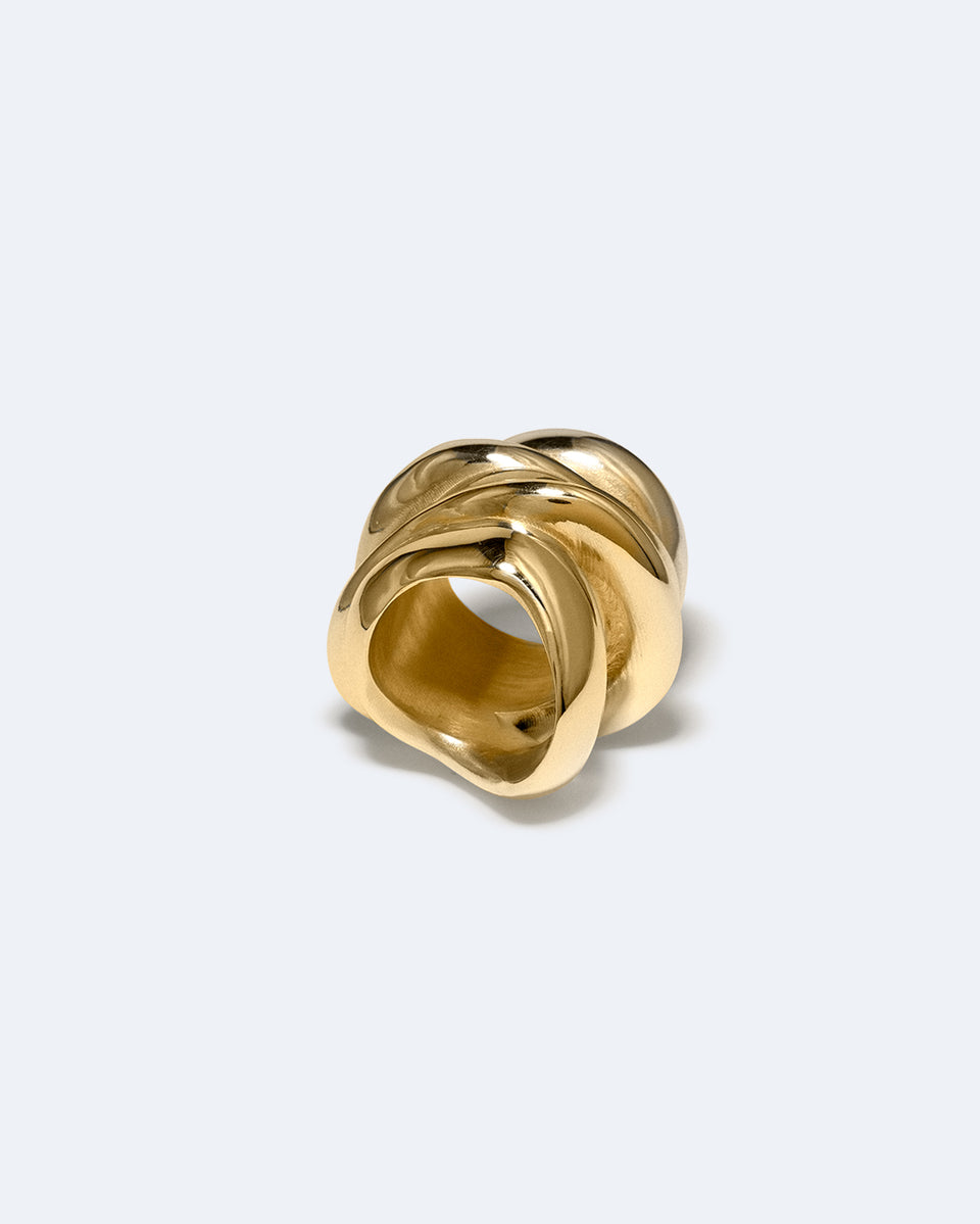 Off‐World - Gold Plated Ring