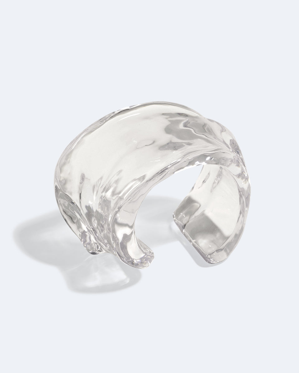 Thick as Thieves - Clear Resin Cuff